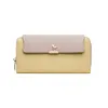 Pretts wallet PU leather new sweet lady candy color ladies wallet long multicard position casual fashion66307644185607