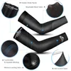 1 Pair Cooling Arm Sleeves Men Women UV Sun Protection Long Arms Sleeves Cover for Cycling Driving Running Football Basketball3449101