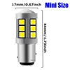 緊急照明2PCS 1157 P214W BAY15D 15 SMD 3030 LEDカーテールランプターンシグナルモーターブレーキバルブランニングライトレッドWHI6043267