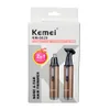 Kemei KM-6629 2 في 1 الأنف الأذن الحلاقة الانتهازي الكهربائية الحلاقة ل أذن الرعاية رجل وامرأة المرأة آمنة الوجه الرعاية الكهربائية الأنف الأذن الانقسام