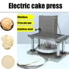 10 кг муки Tortilla Machine Kitchen Desktop Dough Roller Pizza Crust Pressing Maker