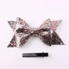 10pcs lot Gold Silver Glitter Sequins Hair Bows Clips Handmade Hairpins Girls Hairgrips Fashion Headwear16984378863