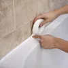 3.2MX38mm Banyo Sızdırmazlık Strip Bant Banyo Duş Lavabo Beyaz PVC Kendinden Yapışkanlı Su Geçirmez Duvar Sticker Banyo Mutfak Bantları Için