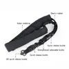 Ar15 Accessories M4 Tactical single point sling QD release buckle Shoulder Strap rifle sling for hunting shooing pistol