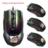 2020 hot New J500 display driver multilingue per mouse da gioco può essere impostato liberamente Mouse spedizione gratuita