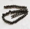 Retro Stainless Steel Motorcycle Bicycle Chain Necklace Punk Hiphop Men Women 11MM 13MM Wide Heavy Brush Black Bike Biker Link Nec315h