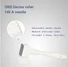 Groothandel drs140a derma roller micro naalden bodybehandeling roestvrij staal Microneedle voor huidverzorging en haarverliesbehandeling