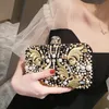 2020 New Highend Dinner Bag Banquet Clutch 자수 여성 039S 웨딩 핸드백 다이아몬드 클러치 술 깃털 가방 Diagonal5270324