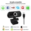 Full HD720P 1080p HD USB-webbkameror Datorkamera inbyggd mikrofon Driftfri Live Webcam PC Laptop Desktop