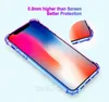 Gradient Przezroczysty TPU na wstrząsy TPU Case na telefon iPhone 12 Mini 11 Pro XS XR Max Samsung Note 20 Ultra LG Stylo 6 Izeso