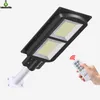 Lampa uliczna LED Solar LED 30W 60W 90 W 120W 150 W Wszystko na jednym pilocie z słupem