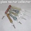 10mm Joint Nectar Mini Kit Hookahs Glass Smoking Dab Straw Nectar Pipes With Titanium/Quartz Tips