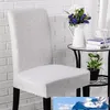 Svetanya Home Dining Krzesło Pokrywa Elastyczna Bankiet Ślub Krzesełko Obejmuje Spandex Elastyczna Tkanina Uniwersalny Stretch Floral Solid Color