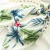 Ponytail Hair Ties Scarf Scrunchies Hairbands Elastic Bow Ribbon Hair Ties Rope Flower Women Headwear Girl Hair Accessories 100pcs