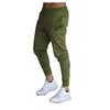 Spor Pantolon Erkek Run Spor Koşucular Pantolon Erkek Spor Bottoms Skinny Sweatpants erkekler Pantolon Gym Fitness Vücut Geliştirme Pantolon