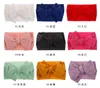 New Baby Knot Fascia Ragazze grandi fasce per arco Fasce elastiche per capelli Bowknot Turbante Copricapo solido Copricapo Fascia per capelli Accessori