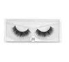 Hot selling best price 10 Pair Natural Thick synthetic Eye Lashes Makeup Handmade Fake Cross False Eyelashes with Holographic Box