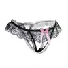 Women's Panties High Quality Sexy Lace Slips Lady Underpants Uderwear Intimates Slip 6 Colour Pearl G-String Women Panties1272G