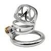 2020c New Men's Stainless Steel Chastity Lock Device Chastity Cage Alternative Stimulating Products