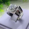2020 New Fashion Micro MEN039S Gem Diamond Ring Ring Luxury Banquet Jewelry Cne Fast 6774763