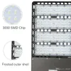 300W LED-parkeringsplatslampa, 36000LM 5500K, 1000W metallhalogenidekvivalent, gatubelysning för utomhusbelysning (armmontering 300W)