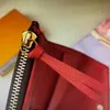 M41938 klasyczny projektant VICTORlNE portfel zatrzaskowy kobiety krótkie portfele Empreinte luksusowa moda mini etui portmonetka zippy etui na karty torba numer seryjny z pudełkiem