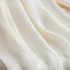 Coperte copridivano in lana per maglieria tessile coperte per la fotografia oggetti di scena decorazione asciugamani da costruzione per asciugamani da letto