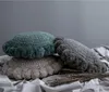 Yastık Dekoratif Yastık Yuvarlak Topu El Yapımı Model Odası Yumuşak Minderler (Çekirdek dahil) Kanepe Yastık Kılıfı Core ile Yaratıcı Ev Dekorasyon