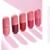 Matte Lipstick Lip Min Capsule Lip Glaze Lipgloss Cosmetics Beauty Makeup Mermaid Maquillage Make Up Sex Lip Heartbeat Pills 18 Colors