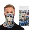 Biden Magic Scarf 3D Print Face Mask Men Kvinnor Dammsäker Sunscreen Scarves Bandana Tvättbara Tube Headwear Outdoor Cycling Masks Bästa försäljning