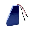 48V 20Ah 52V Ebike Battery Triangle Electric Bicycle with Bag for 1000W 750W Motor Bafang BBS03 BBSHD BBS02