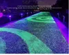 100/paquete decoración de jardín piedra luminosa jardinería pecera paisajismo adoquín piedra fluorescente artificial jardines paisajismo