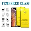 Protector de pantalla de vidrio templado para iPhone 11 11 Pro Max XR X XS MAX Cubierta completa 9D 0.3mm 9H Película protectora para 7 8 Plus 6 6s