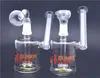 TOP quality glass bong oil rig Dunkin' DABS water bongs female 14.5mm glass beaker bong with glass oil burner pipe and tobacco bowl