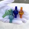 20mm Diameter Glass Carb Caps For Quartz Banger Nail Dab Rigs For Smoking Accessories Bong