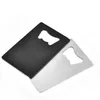 400pcs Party Gift Bar Tool Portable Wallet Size Stainless Steel Credit Card Business Card Bottle Opener LX2465