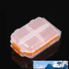 Jewelry Storage Box Case Compartment Holder Pill Necklace Bracelet Earrings Beads Rings Organizer Folding Plastic Container