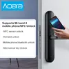 Nowa Aqara N100 Smart Drzwi Lock FingerPrint Hasło Bluetooth NFC Unlock współpracuje z MIJIA HOMEKIT Smart Linki z dzwonkami