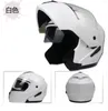 モジュラーオートバイヘルメットフリップフルフェイスレースヘルメットカスコスパラモトダブルレンズには、Bluetooth Capacete Dot DE965367を装備できます