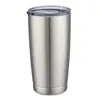 20oz Stainless Steel Tumblers Cups Vacuum Insulated Travel Mug Metal Water Bottle Beer Coffee Mugs With Lid VT04395176886