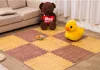16PCS / Set brillante Niños Puzzle estera del juego del bebé de espuma para niños alfombra de la manta tapete de juego juguetes educativos para 30X30X1CM infantil