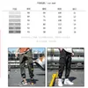 رجل الربيع الهيب هوب ركض الأسود الحريم البضائع السراويل متعددة جيب شرائط الذكور sweatpants الشارع الشهير عارضة السراويل M-3XL