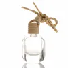 Auto parfum fles hanger ornamenten luchtverfrisser lege glazen flessen auto's decor accessoires