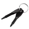 Wkrętaki Keychain Outdoor Pocket Destornlladores Wkrętak Zestaw Key Pierścionek z szczelinowymi Phillips Hand Key Wiszącymi Mini Wkrętowiska