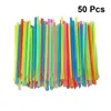 Colorful Disposable Spoon Straws Drinking Spoon Straw for Coffee Milk Shaved Ice Milkshakes Kithcen Barware Wholesale