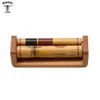 Portable Wooden Rolling Machine Cigarette Rolling Machine Wooden Cigarette Maker Hand Rolling Tools Smoking Accessories