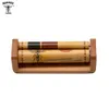 Portable Wooden Rolling Machine Cigarette Rolling Machine Wooden Cigarette Maker Hand Rolling Tools Smoking Accessories