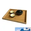 Placa de armazenamento de frutas Cutelaria de chá de bambu cutelaria de paletes de palete multi função Decoração bandejas alimentares bandejas de serviço BH1291 TQQ