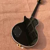 Yepyeni yüksek kaliteli el yapımı elektro gitar siyah 3 pikap top elektro gitar lp özel gitar 1595145