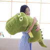 45-100 cm Simulation Crocodile En Peluche Jouets En Peluche Doux Animaux En Peluche Coussin Oreiller Poupée Décoration De La Maison Cadeau pour Enfants LA220